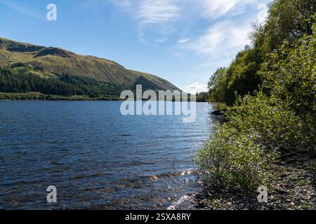 Thirlmere dans le parc national du Lake District, Cumbria, Angleterre. Banque D'Images