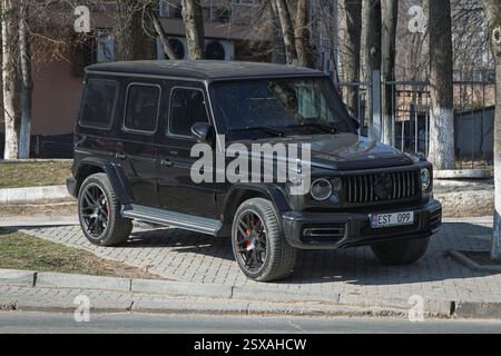 Chisinau, Moldavie-3 février 2025 : Mercedes-AMG G 63 (W463) Banque D'Images