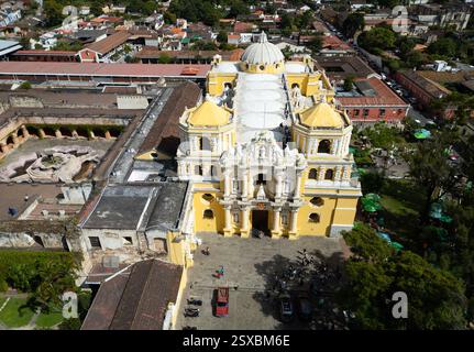 Iglesia de la Merced, Antigua, Guatemala Banque D'Images