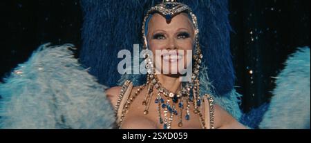Film non daté encore distribué par la dernière showgirl. Sur la photo : Pamela Anderson dans le rôle de Shelly. Voir PA Feature SHOWBIZ film The Last Showgirl. AVERTISSEMENT : cette photo ne doit être utilisée que pour accompagner PA Feature SHOWBIZ film The Last Showgirl. Banque D'Images