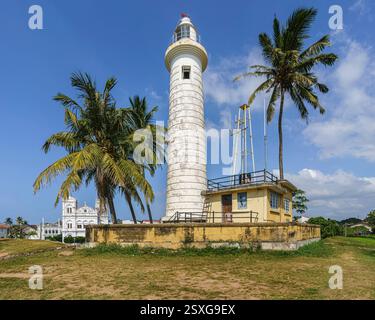 Vue aérienne du fort néerlandais de Galle au Sri Lanka Banque D'Images
