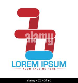 Logo lettre B. Illustration de Vecteur