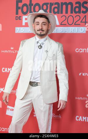 Madrid, Espagne. 24 février 2025. Jan Cornet assiste aux Fotogramas de Plata Awards au théâtre Barcelo le 24 février 2025 à Madrid, en Espagne. (Photo par Oscar Gonzalez/Sipa USA) crédit : Sipa USA/Alamy Live News Banque D'Images