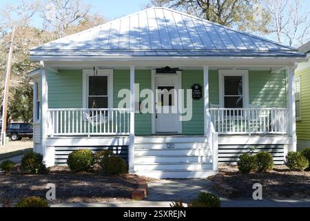 Southport NC Cottage Banque D'Images