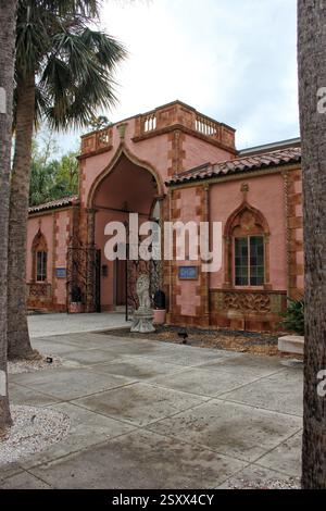 Sarasota FL - 5 novembre 2024 : entrée au Ringling Museum of Art situé à Sarasota en Floride Banque D'Images