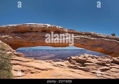 Mesa Arch Banque D'Images