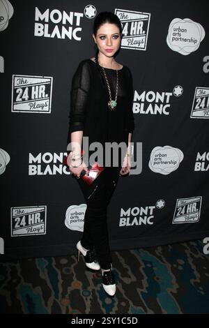 **FICHIER PHOTO** Michelle Trachtenberg est décédée. SANTA MONICA, CA - 20 juin : Michelle Trachtenberg au 24 heures de Los Angeles After-Party, Shore Hotel, Santa Monica, 20 juin 2014. Crédit : Janice Ogata/MediaPunch Banque D'Images