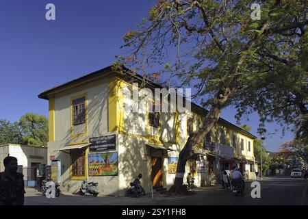 L'école secondaire supérieure moti, Daman, Banque D'Images