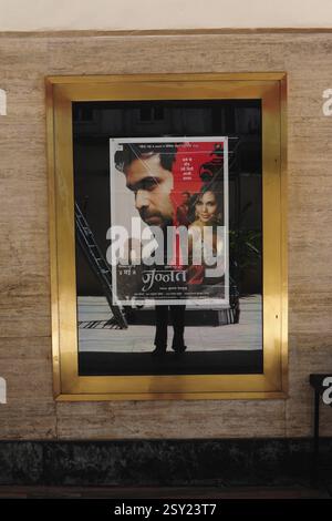 Jannat 2, affiche de film cinéma liberty, Mumbai, Maharashtra, Inde, Asie Banque D'Images