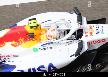 22 TSUNODA Yuki (JAP), Visa Cash App RB F1 Team VCARB02 lors des essais de pré-saison de formule 1 Aramco 2025 du Championnat du monde de formule 1 FIA 2025 du 26 au 28 février 2025 sur le circuit international de Bahreïn, à Sakhir, Bahreïn - photo / DPPI Banque D'Images