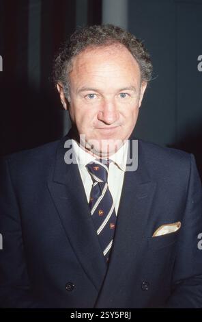 **FICHIER PHOTO** Gene Hackman et sa femme Betsy retrouvés morts à Santa Fe Home. GENE Hackman Circa 1980's Credit : Ralph Dominguez/MediaPunch Banque D'Images