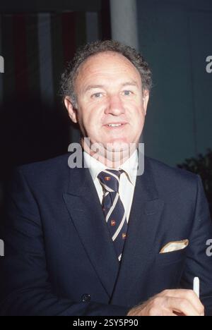 **FICHIER PHOTO** Gene Hackman et sa femme Betsy retrouvés morts à Santa Fe Home. GENE Hackman Circa 1980's Credit : Ralph Dominguez/MediaPunch Banque D'Images