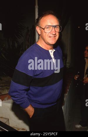 **FICHIER PHOTO** Gene Hackman et sa femme Betsy retrouvés morts à Santa Fe Home. GENE Hackman Circa 1980's Credit : Ralph Dominguez/MediaPunch Banque D'Images