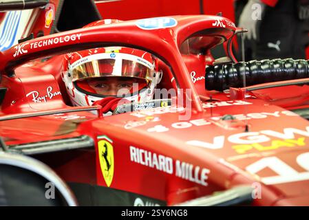 Sakhir, Bahreïn. 27 février 2025. Charles Leclerc (mon) Ferrari SF-25. 27.02.2025. Essais de formule 1, Sakhir, Bahreïn, deuxième jour. Le crédit photo devrait se lire : XPB/Alamy Live News. Banque D'Images