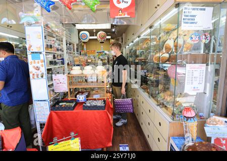 Tokyo, le 6 février 2023 : le mannequin de nourriture ou soi-disant Shokuhin Sampuru à Kappabashi, est un faux aliment fabriqué à partir de cire ou de plastique qui est utilisé pour les resta japonais Banque D'Images