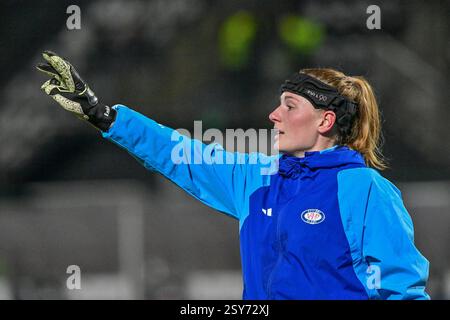 Biella, Italie. 18 décembre 2024. Italie, Biella, 18 décembre 2024 : photos du match général pendant le match de football de l'UEFA Womens Champions League entre la Juventus et Valerenga à Pozzo - Lamarmora à Biella, Italie. (Tommaso Fimiano/SPP) crédit : SPP Sport Press photo. /Alamy Live News Banque D'Images
