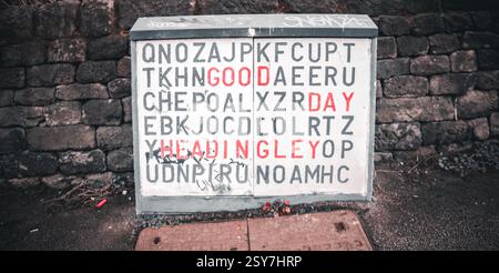 Vues générales autour de Headingley, Leeds, West Yorkshire, Royaume-Uni. 24 février 2025. Leeds, West Yorkshire, Royaume-Uni. Crédit : photographie de lumière attrapée Banque D'Images