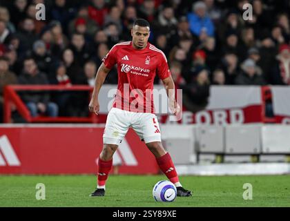 Nottingham, Royaume-Uni. 26 février 2025. Murillo de Nottingham Forest pendant le match de premier League au City Ground, Nottingham. Le crédit photo devrait se lire : Cody Froggatt/Sportimage crédit : Sportimage Ltd/Alamy Live News Banque D'Images