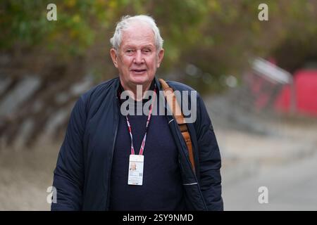 27.02.2025, circuit international de Bahreïn, Sakhir, test de formule 1 Bahreïn 2025 , consultant Helmut Marko Redbull Banque D'Images