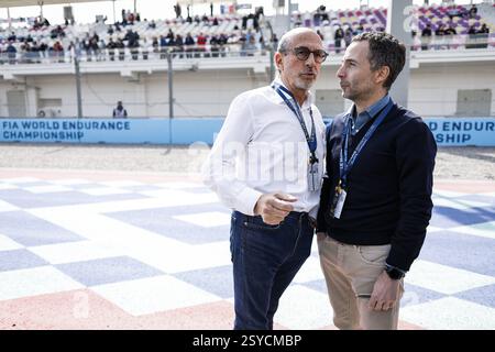 MILLE Richard (fra), Président de la Commission d'Endurance FIA, TODT Jean (fra), portrait lors du Qatar 1812 KM, 1er tour du Championnat du monde d'Endurance FIA 2025, du 25 au 28 février 2025 sur le circuit international de Losail à Lusail, Qatar Banque D'Images