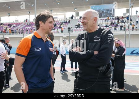FINOT Jean-Marc (fra), Directeur de Stellantis Motorsport, portrait, grille de départ, calandre de départ, lors du Qatar 1812 KM, 1ère manche du Championnat du monde FIA d'Endurance 2025, du 25 au 28 février 2025 sur le circuit international de Losail à Lusail, Qatar Banque D'Images