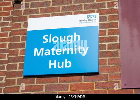 Slough, Royaume-Uni. 25 février 2025. À Slough, Berkshire. Le Slough Maternity Hub au centre médical Bharani de Slough. Crédit : Maureen McLean/Alamy Banque D'Images
