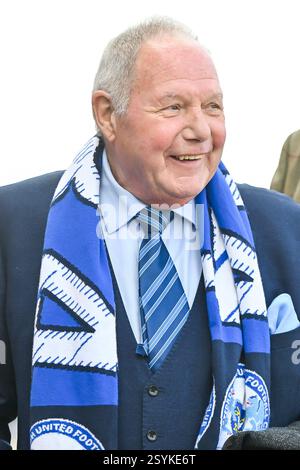 Peterborough le samedi 1er mars 2025. Barry Fry Directeur du football pour Peterborough avant le match de Sky Bet League 1 entre Peterborough et Shrewsbury Town à London Road, Peterborough le samedi 1er mars 2025. (Photo : Kevin Hodgson | mi News) crédit : MI News & Sport /Alamy Live News Banque D'Images