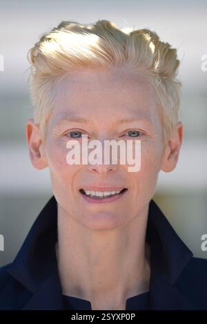 Tilda Swinton. 'Only Lovers Left Alive' photo call au 66e Festival de Cannes, France 25 mai 2013.portrait en tête noir .Cap/PL.©Phil Loftus/Capital Pictures. Banque D'Images