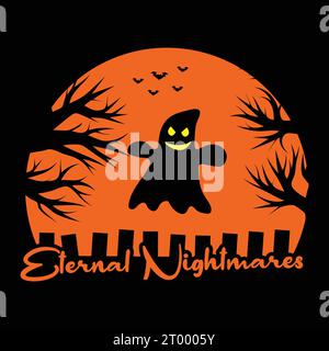 Enchanteur Halloween Creations : délices design effrayants et élégants Illustration de Vecteur