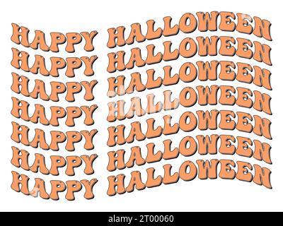 Enchanteur Halloween Creations : délices design effrayants et élégants Illustration de Vecteur