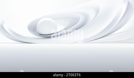 Abstract Futuristic Background Banque D'Images