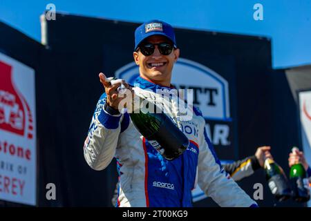 INDYCAR Series : septembre 10 Grand Prix Firestone de Monterey Banque D'Images