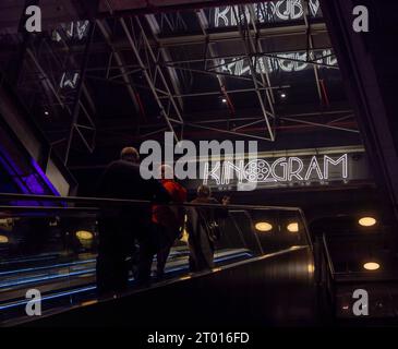 Cinéma Kinogram, Norblin Factory, Fabryka Norblina, Varsovie, Pologne Banque D'Images