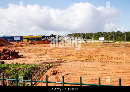 High Gate Edge Nouveau lotissement près de Ikea à Exeter EX2 - lieux pour les gens - Homes England Banque D'Images