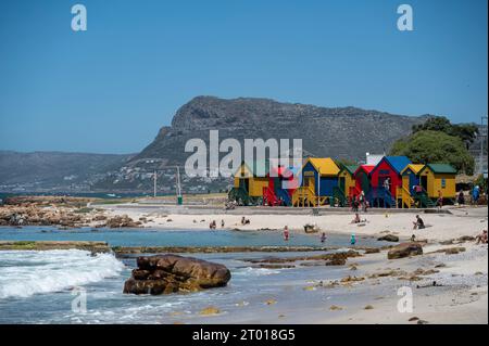 Muizenberg, Afrique du Sud Banque D'Images