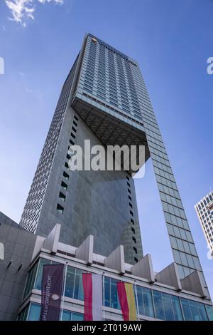 Extérieur, hôtel de luxe InterContinental Varsovie, Pologne Banque D'Images