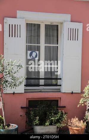 RUE CREMIEUX , UNE OBSESSION DES RÉSEAUX SOCIAUX À PARIS Banque D'Images