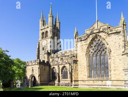 Tideswell St John The Baptist Church of England Church in Tideswell Derbyshire Dales Derbyshire Peak District National Park Derbyshire England UK GB Banque D'Images