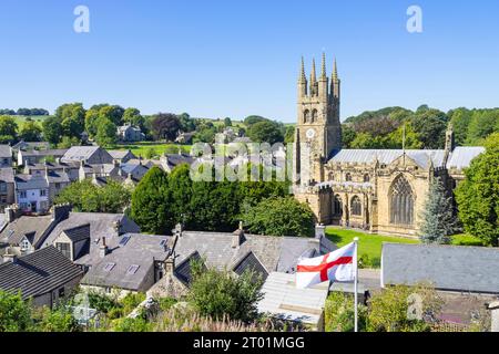 Tideswell St John The Baptist Church of England Church in Tideswell Derbyshire Dales Derbyshire Peak District National Park Derbyshire England UK GB Banque D'Images