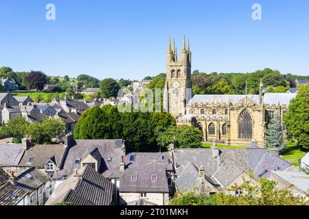 Tideswell St John The Baptist Church of England Church in Tideswell Derbyshire Dales Derbyshire Peak District National Park Derbyshire England UK GB Banque D'Images