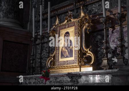 Bologne Cathédrale St Peters Italie sept 2023 intérieurs de la Cathédrale de Bologne, Cathédrale St Peters ou Cathédrale de Bologne (italien : Cattedrale Metropolitan Banque D'Images