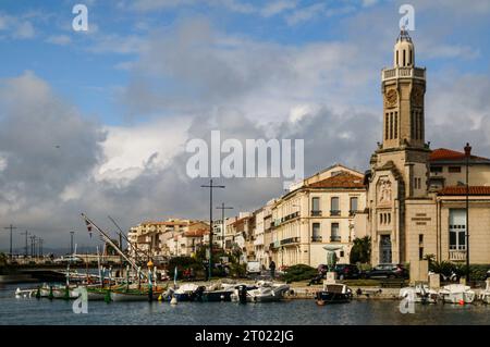 Sète, ville de l'Hérault en région Occitanie, France Banque D'Images