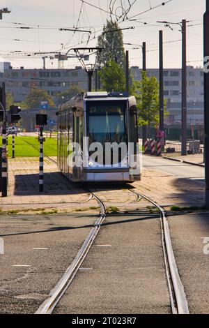 Tram /Rotterdam pays-Bas Banque D'Images