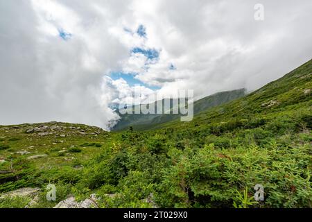 Paysage du Mont Washington, New Hampshire, USA Banque D'Images