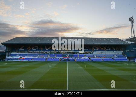 Ipswich, Royaume-Uni. 03 octobre 2023. Une vue générale à l'intérieur de Portman Road, domicile d'Ipswich Town avant le match de championnat Sky Bet Ipswich Town vs Hull City à Portman Road, Ipswich, Royaume-Uni, le 3 octobre 2023 (photo de Gareth Evans/News Images) à Ipswich, Royaume-Uni le 10/3/2023. (Photo Gareth Evans/News Images/Sipa USA) crédit : SIPA USA/Alamy Live News Banque D'Images