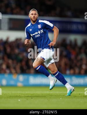 Ipswich, Royaume-Uni. 03 octobre 2023. Wes Burns d'Ipswich Town lors du match de championnat EFL Ipswich Town FC contre Hull City FC Sky BET à Portman Road, Ipswich, Royaume-Uni le 3 octobre 2023 Credit : Every second Media/Alamy Live News Banque D'Images