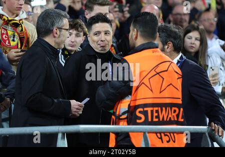 Lens, France. 3 octobre 2023. Ancien joueur d'Arsenal, Samir Nasri lors du match de l'UEFA Champions League à l'Estadio Bollaert Delelis, Lens. Le crédit photo devrait se lire : David Klein/Sportimage crédit : Sportimage Ltd/Alamy Live News Banque D'Images