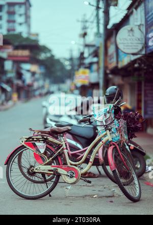 Photographie de rue à thripunithura, kerala Inde Banque D'Images