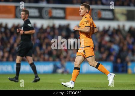 Ipswich, Royaume-Uni. 03 octobre 2023. Greg Docherty #8 de Hull City lors du Sky Bet Championship Match Ipswich Town vs Hull City à Portman Road, Ipswich, Royaume-Uni, le 3 octobre 2023 (photo de Gareth Evans/News Images) à Ipswich, Royaume-Uni le 10/3/2023. (Photo Gareth Evans/News Images/Sipa USA) crédit : SIPA USA/Alamy Live News Banque D'Images