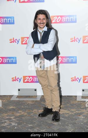 Rome, Italie. 03 octobre 2023. Rome, Thermes de Dioclétien soirée événement pour le 20e anniversaire de Sky, sur la photo : Faina crédit : Agence photo indépendante/Alamy Live News Banque D'Images